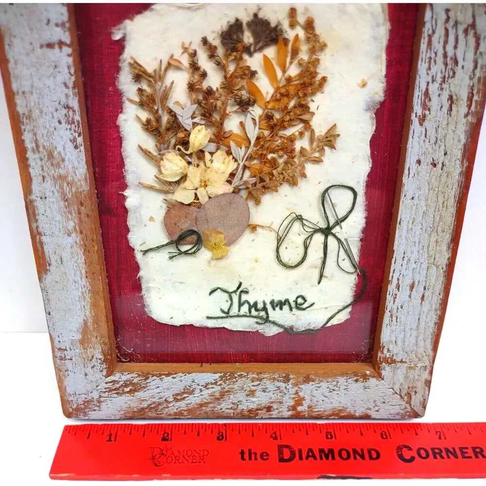 Handmade vintage wood